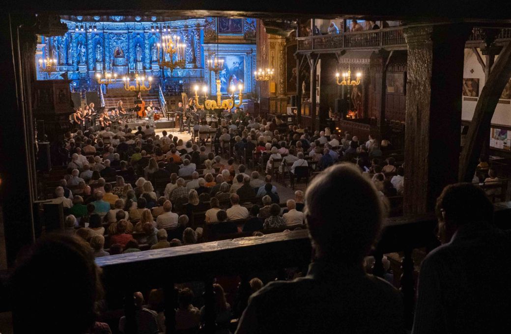 Hervé Niquet et le Concert Spirituel à Saint-Jean-de-Luz © Christophe de Dreuille