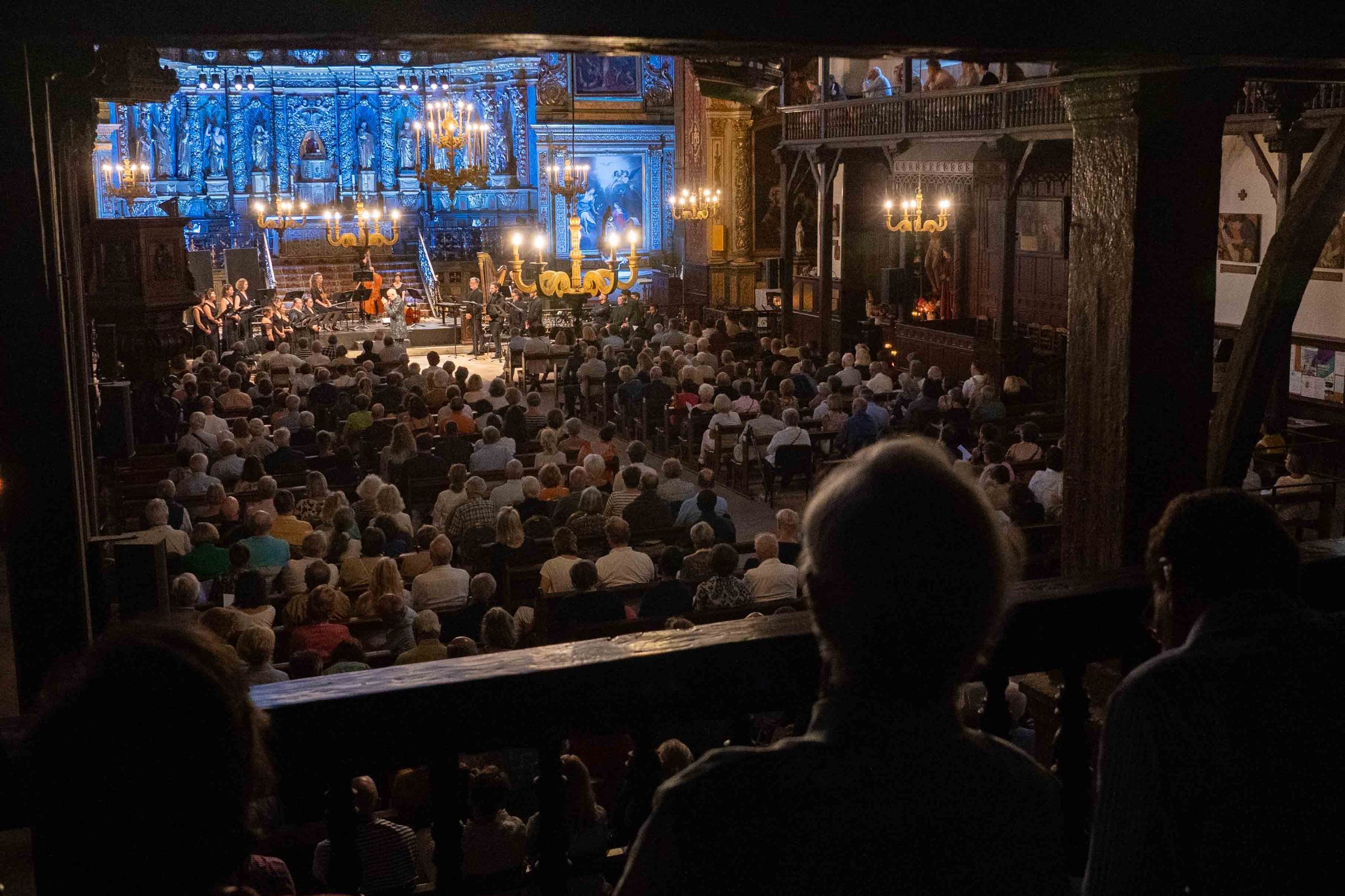 Hervé Niquet et le Concert Spirituel à Saint-Jean-de-Luz © Christophe de Dreuille