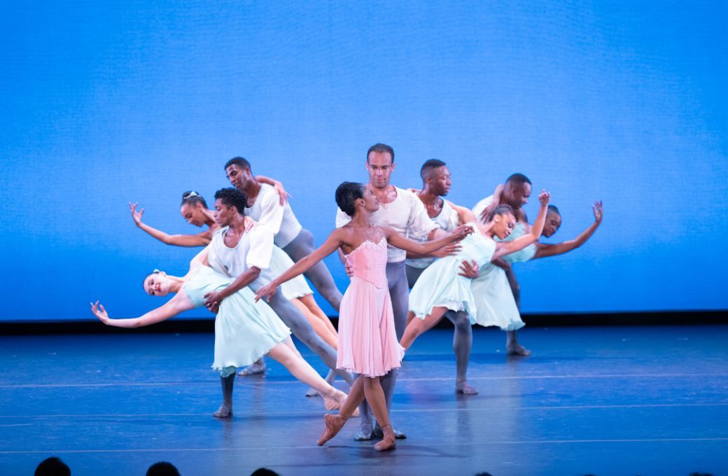Dance Theatre of Harlem in George Balanchine's <i>Allegro Brilliante</i> &copy; Christopher Duggan