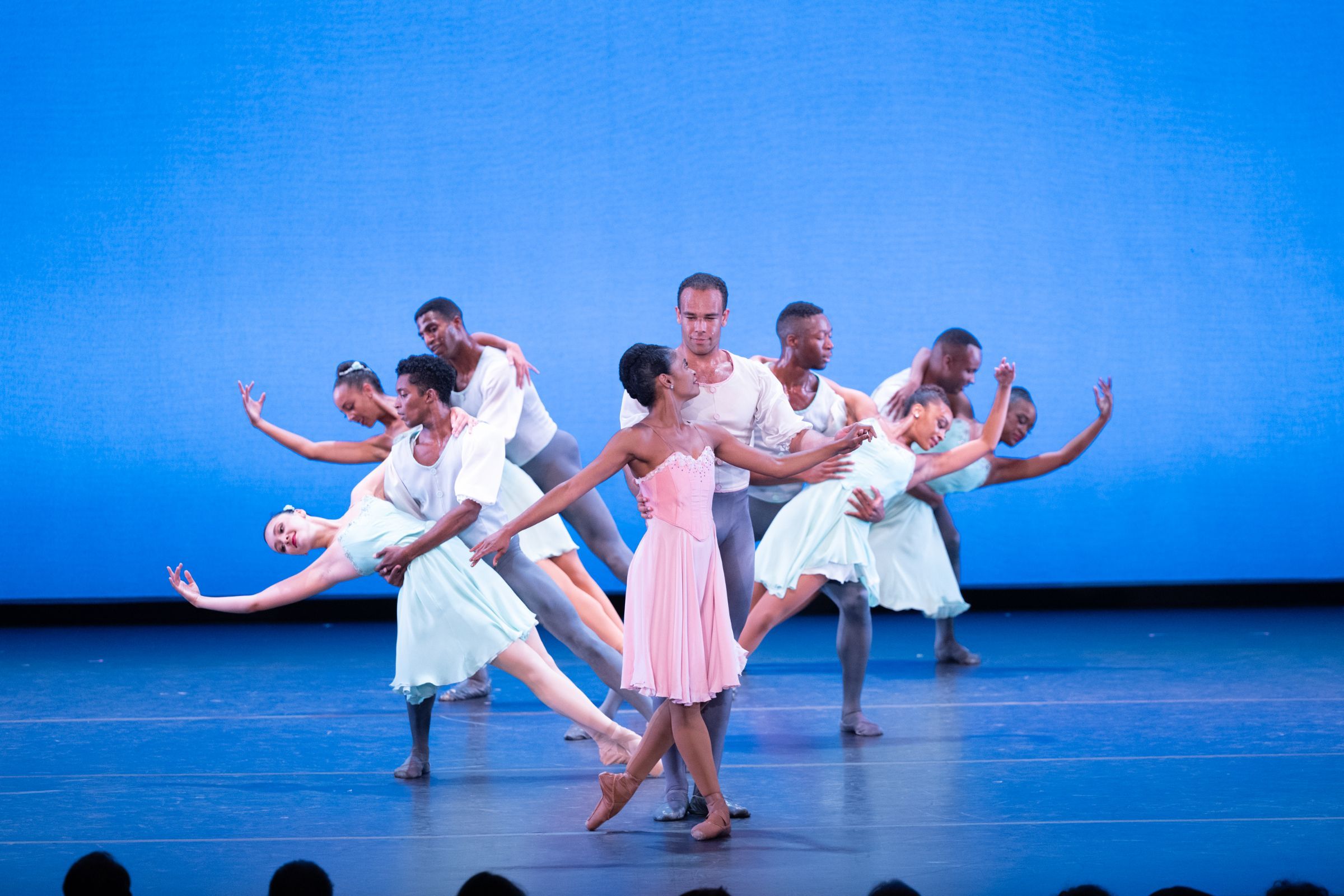 Dance Theatre of Harlem in George Balanchine's <i>Allegro Brilliante</i> &copy; Christopher Duggan