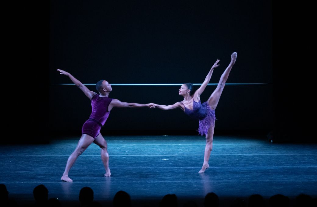 David Wright and Alexandra Hutchinson in William Forsythe's <i>Blake Works IV</i> &copy; Christopher Duggan