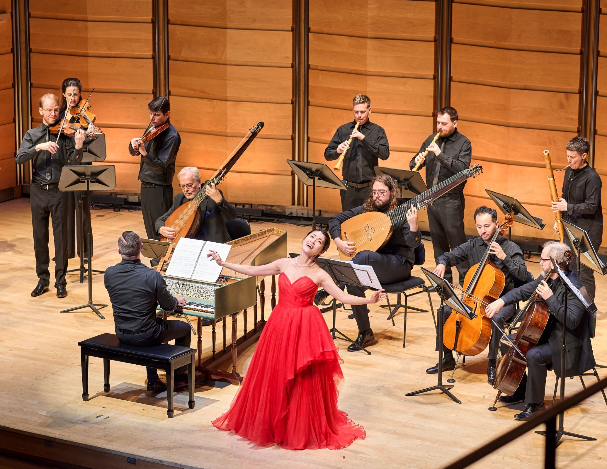 Yukie Sato and the Australian Brandenburg Orchestra &copy; Keith Saunders