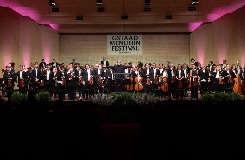 Antonio Pappano et le LSO au Gstaad Menuhin Festival © Raphaël Faux