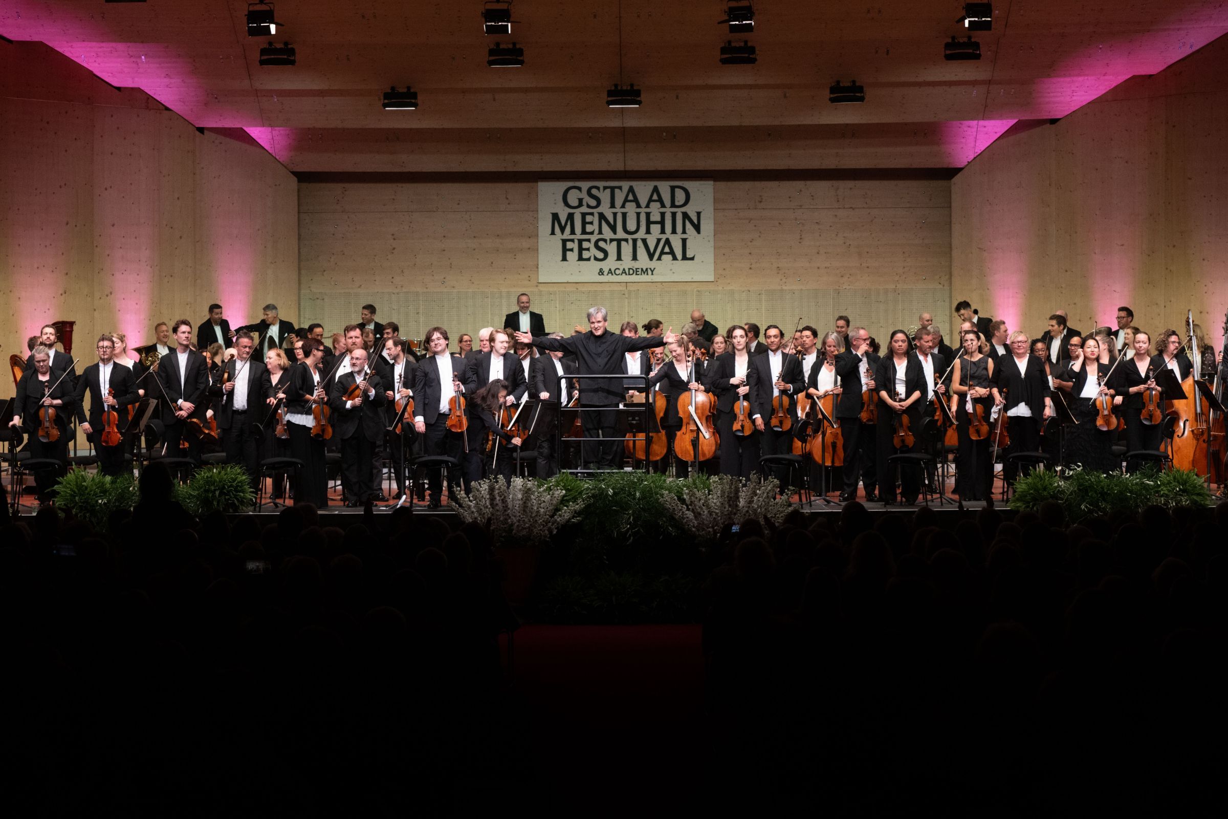 Antonio Pappano et le LSO au Gstaad Menuhin Festival © Raphaël Faux