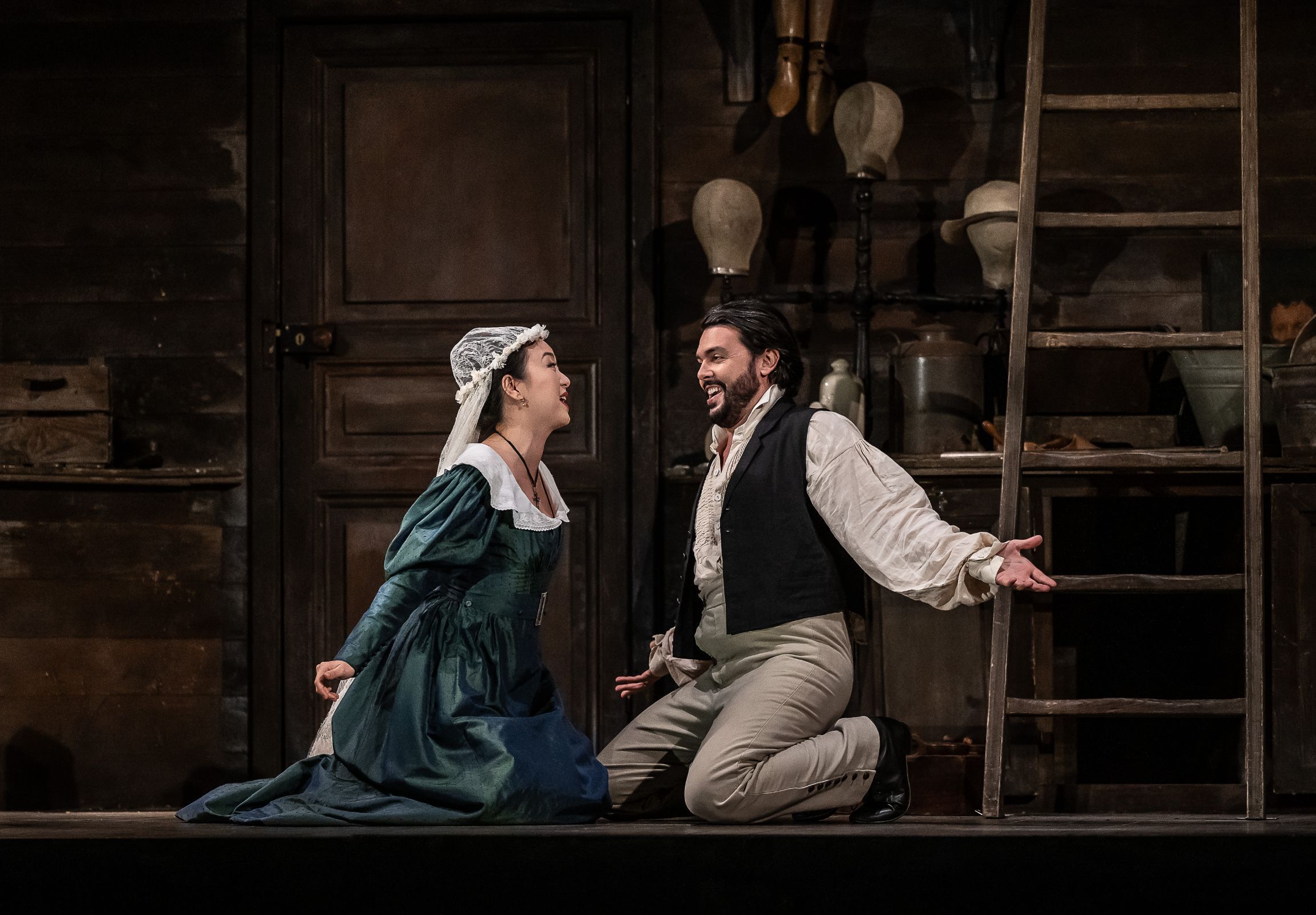Ying Fang (Susanna) and Luca Micheletti (Figaro) &copy; ROH | Clive Barda