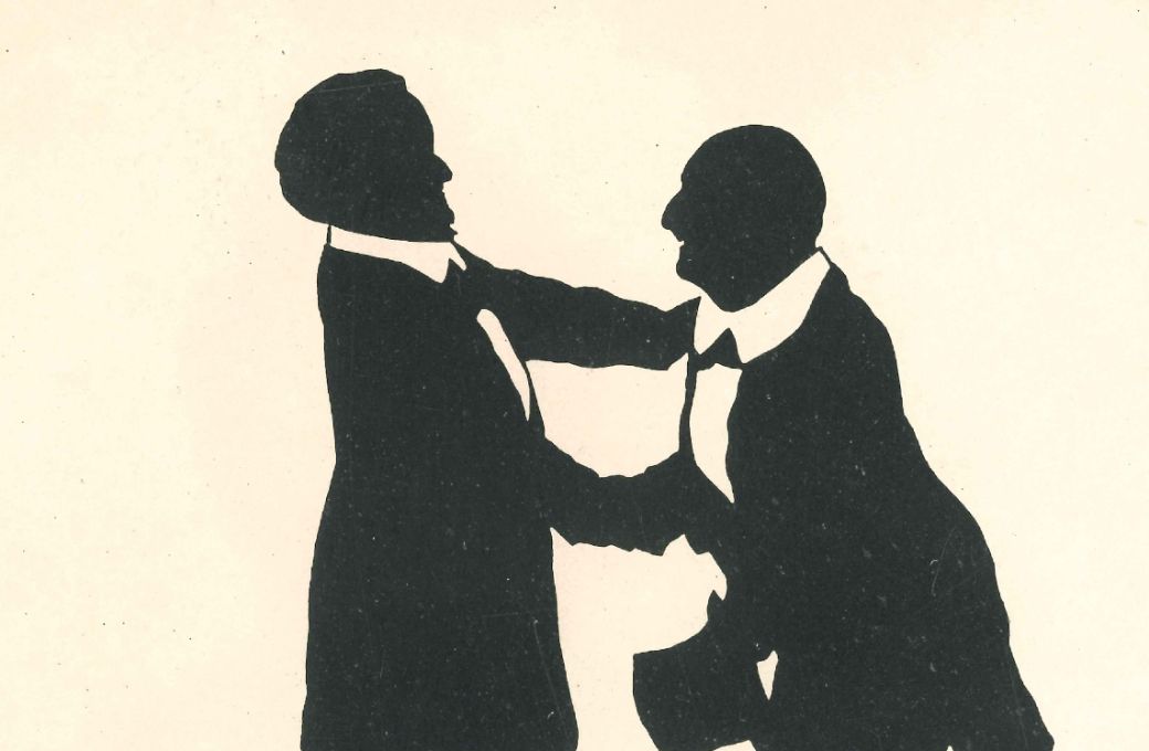 Bruckner meeting Wagner © Otto Böhler, Public domain