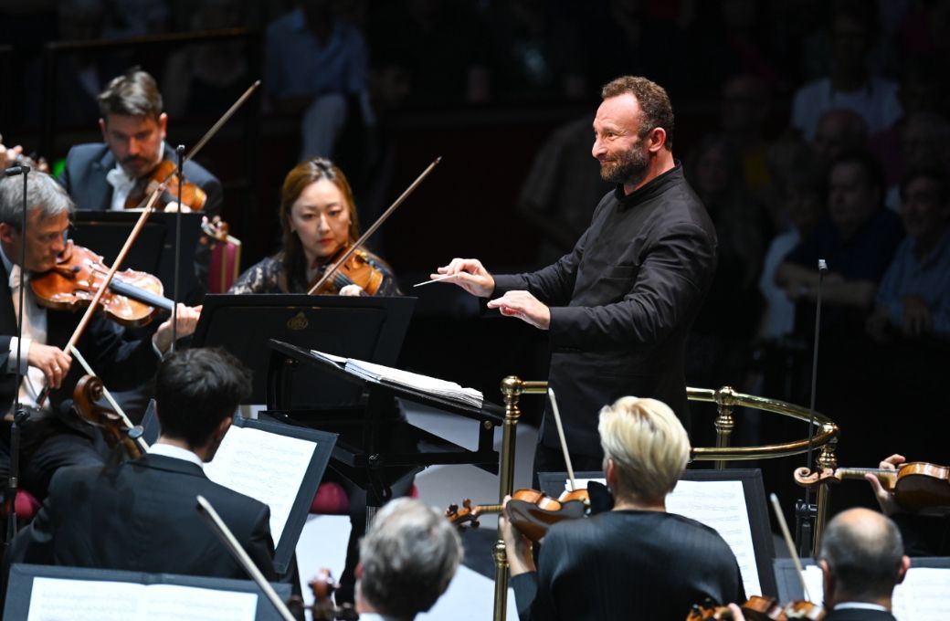 Kirill Petrenko conducts the Berliner Philharmoniker © BBC | Chris Christodoulou