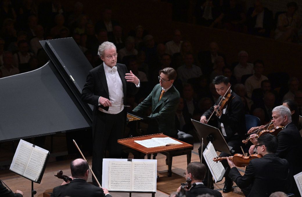 Franz Welser-Möst und Víkingur Ólafsson © Peter Fischli | Lucerne Festival