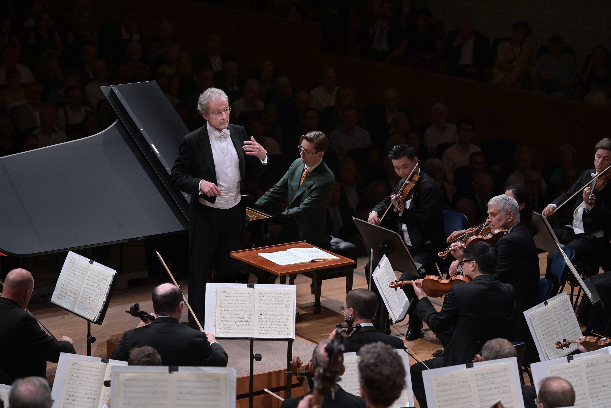 Franz Welser-Möst und Víkingur Ólafsson © Peter Fischli | Lucerne Festival