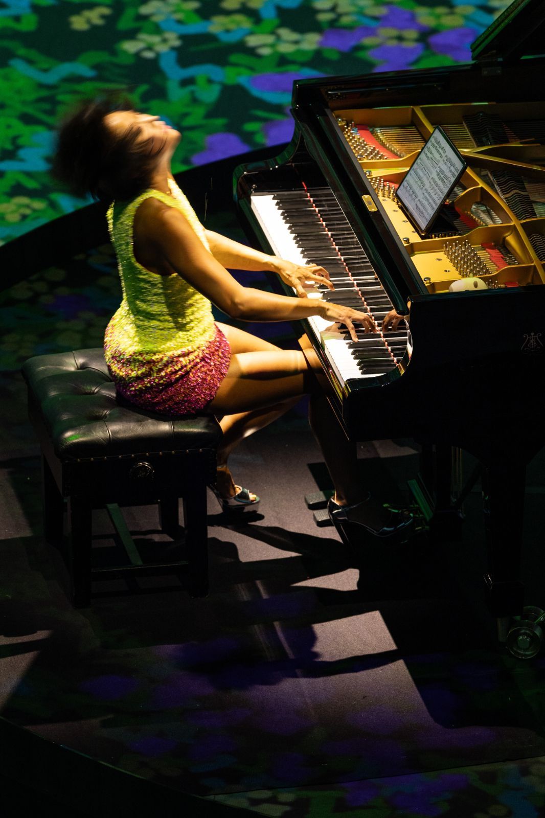Yuja Wang performing in the Lightroom © Justin Sutcliffe