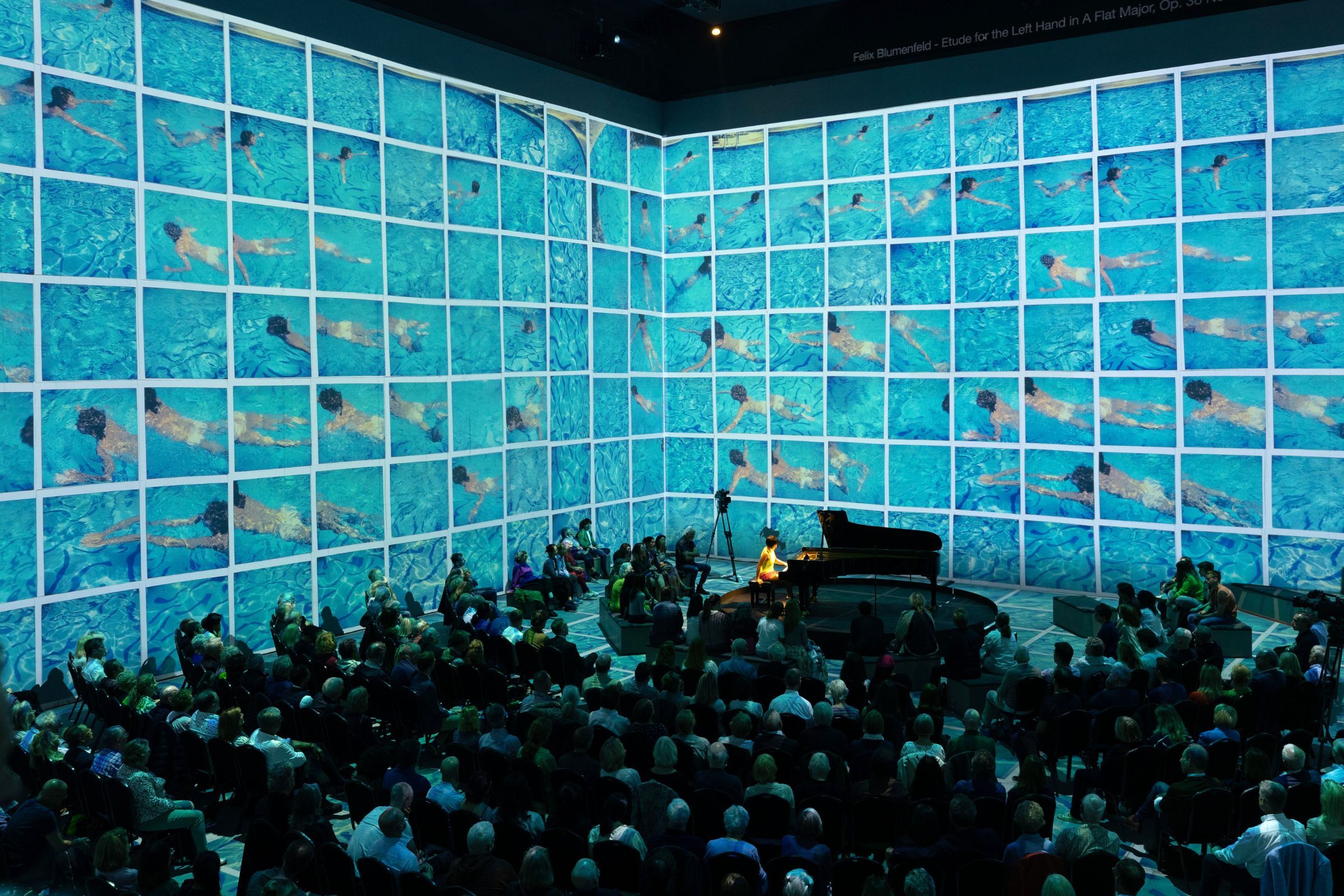 Yuja Wang performing in the Lightroom © Justin Sutcliffe