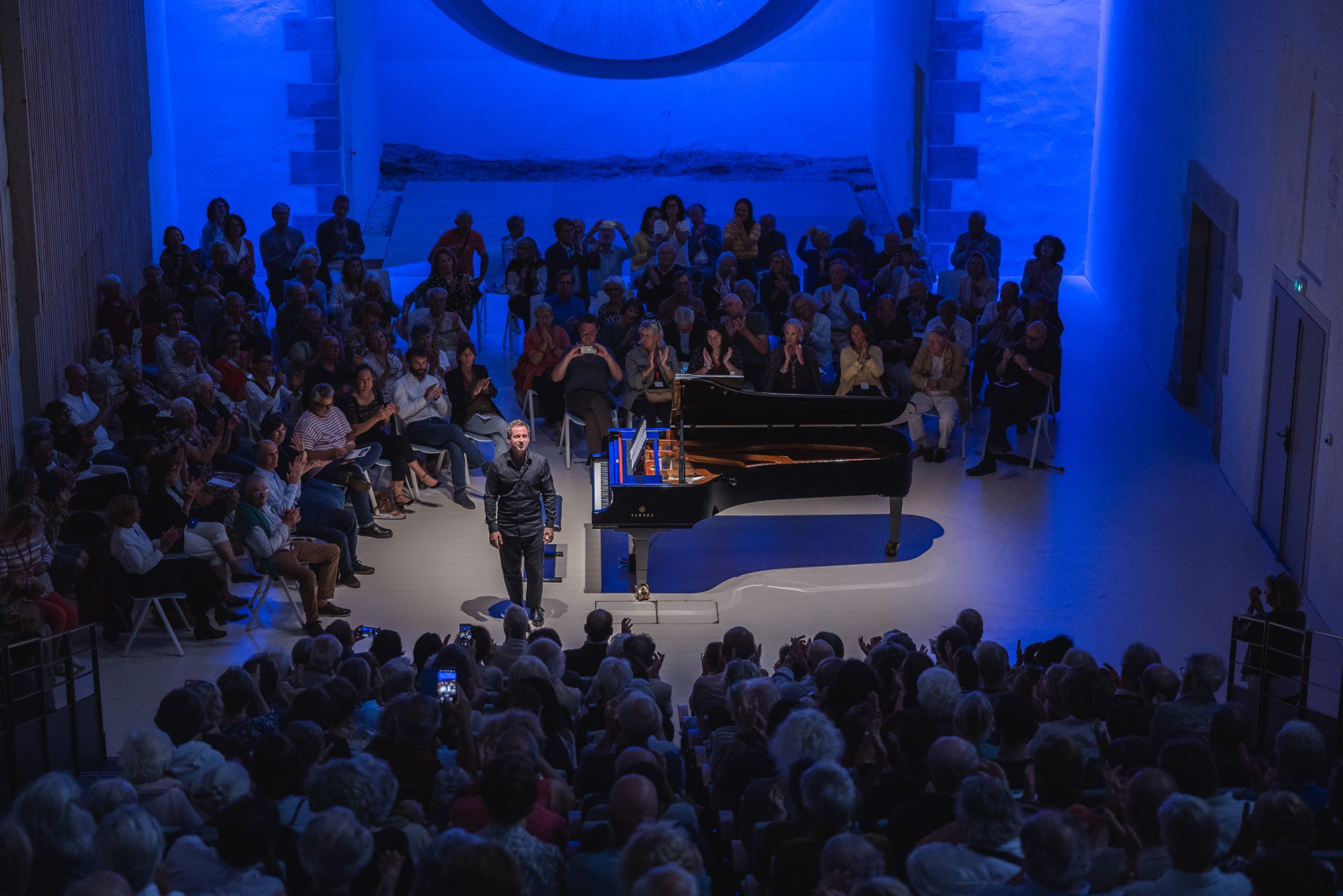Bertrand Chamayou in the Couvent des Récollets, Ciboure &copy; Festival Ravel | Komcebo