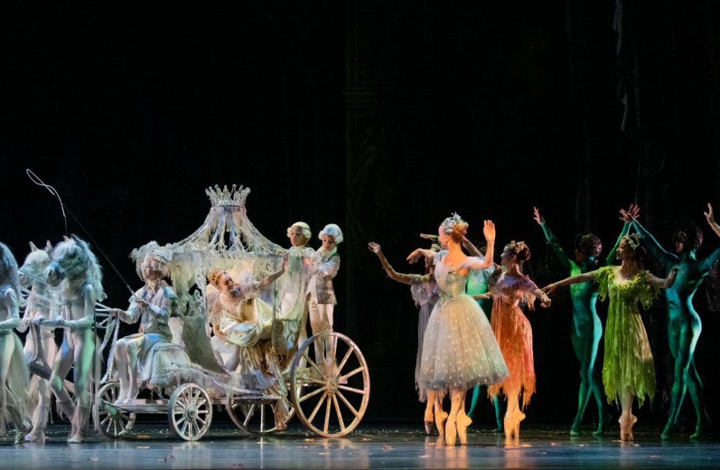 Cinderella (Daniela Cabrera) goes to the Ball in <i>Cinderella</i> © Erik Berg