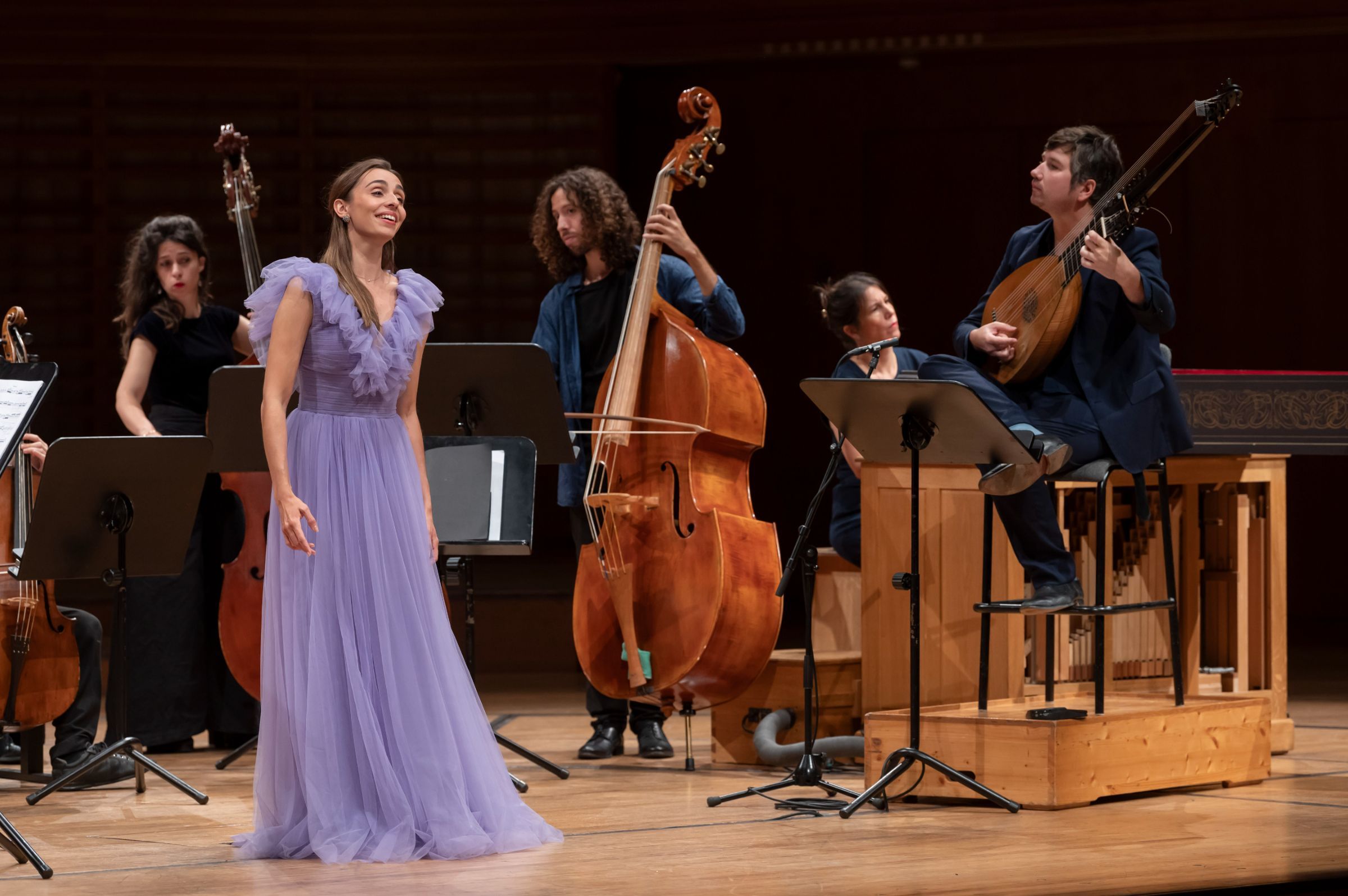 Lea Desandre, Thomas Dunford et l'Ensemble Jupiter &copy; Priska Ketterer / Lucerne Festival
