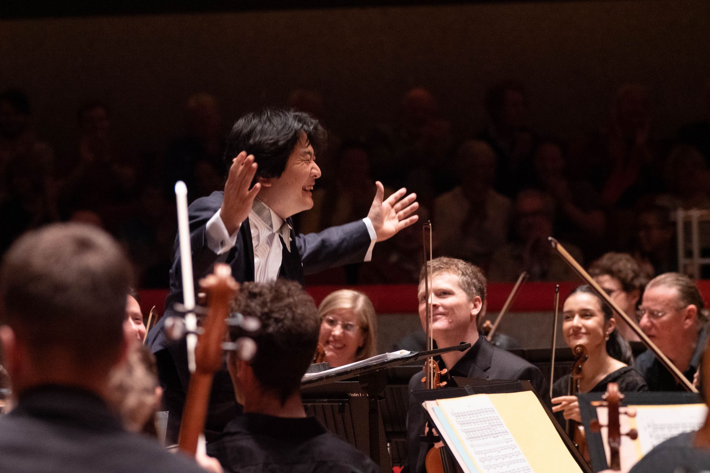 Kazuki Yamada with the CBSO &copy; Hannah Blake-Fathers