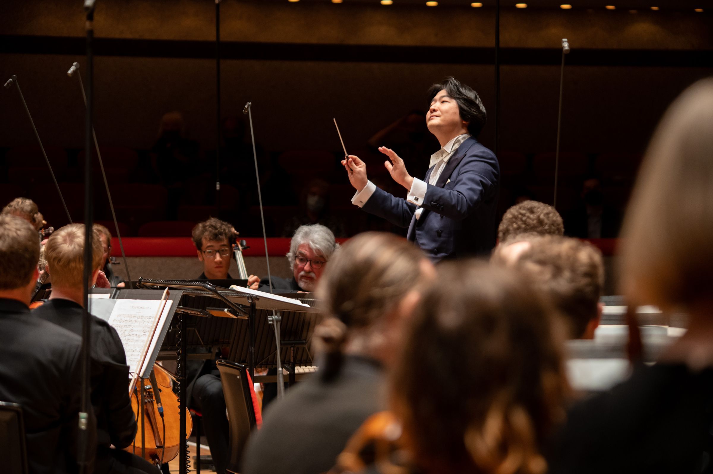 Yamada conducts the CBSO &copy; Beki Smith