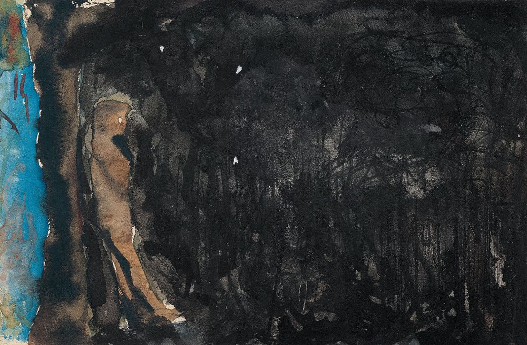 <i>Erwartung</i>, Op.17 (Scene 3), painted by Arnold Schoenberg © Belmont Music Publishers, Los Angeles Arnold Schönberg Center, Wien
