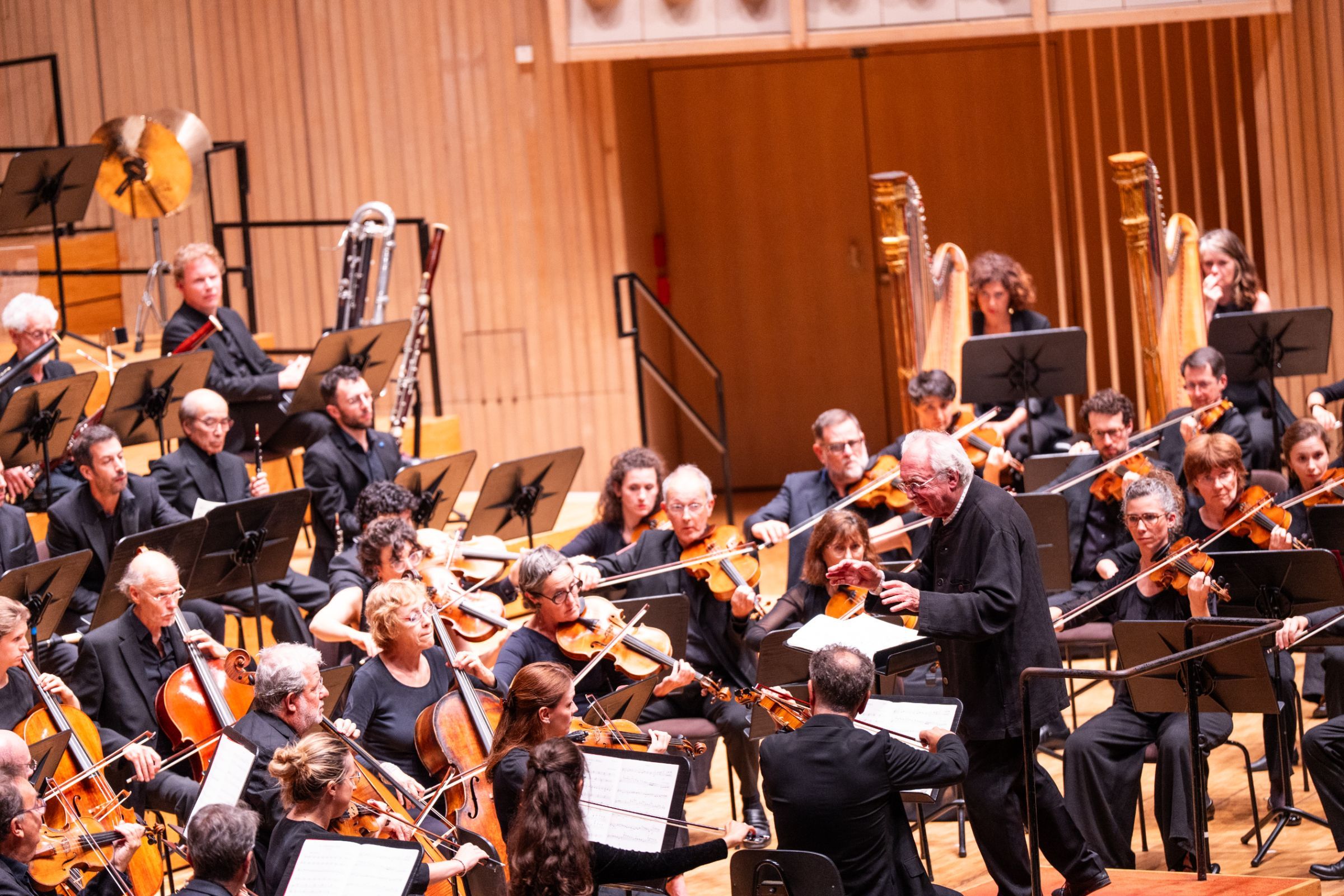 Philippe Herreweghe dirigiert das Orchestre des Champs-Élysées © Oliver Erenyi
