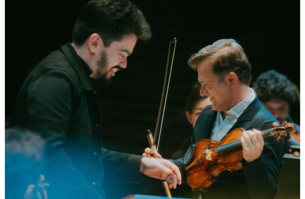 Lahav Shani und Renaud Capuçon &copy; Co Merz
