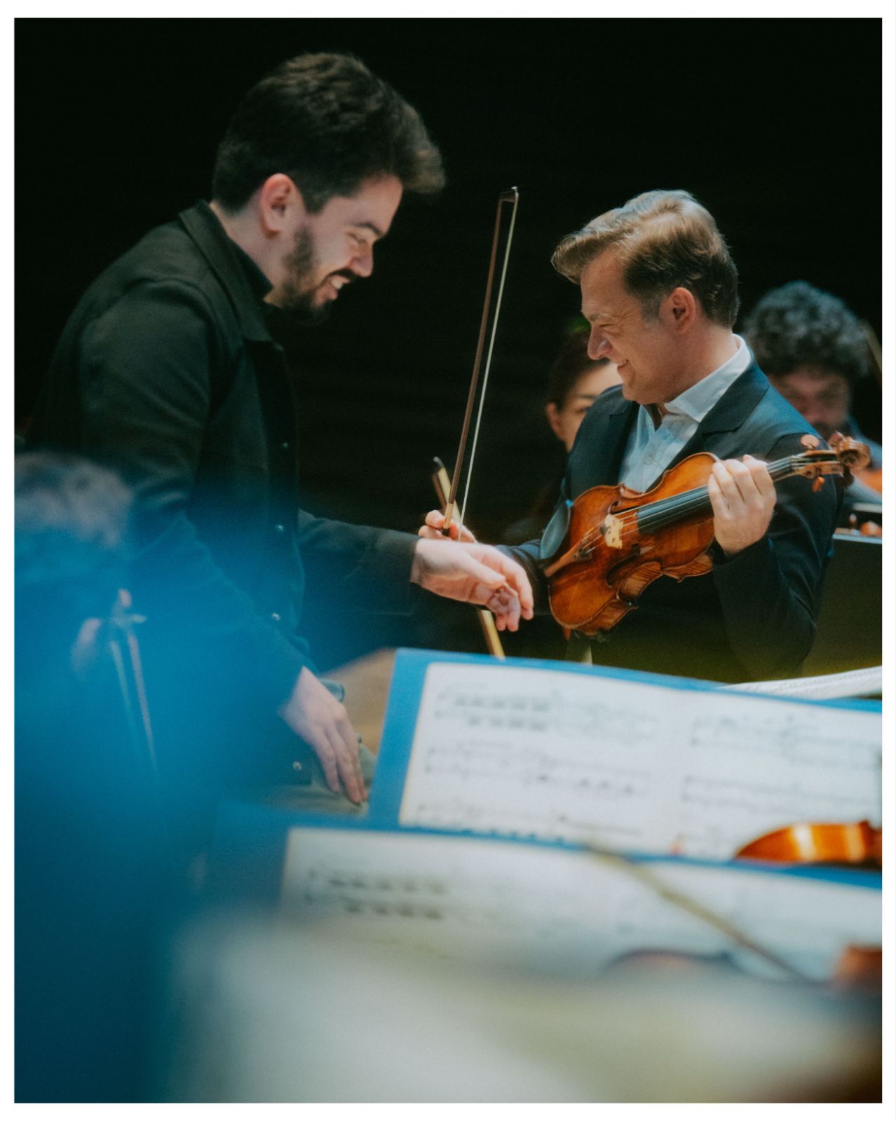 Lahav Shani und Renaud Capuçon © Co Merz