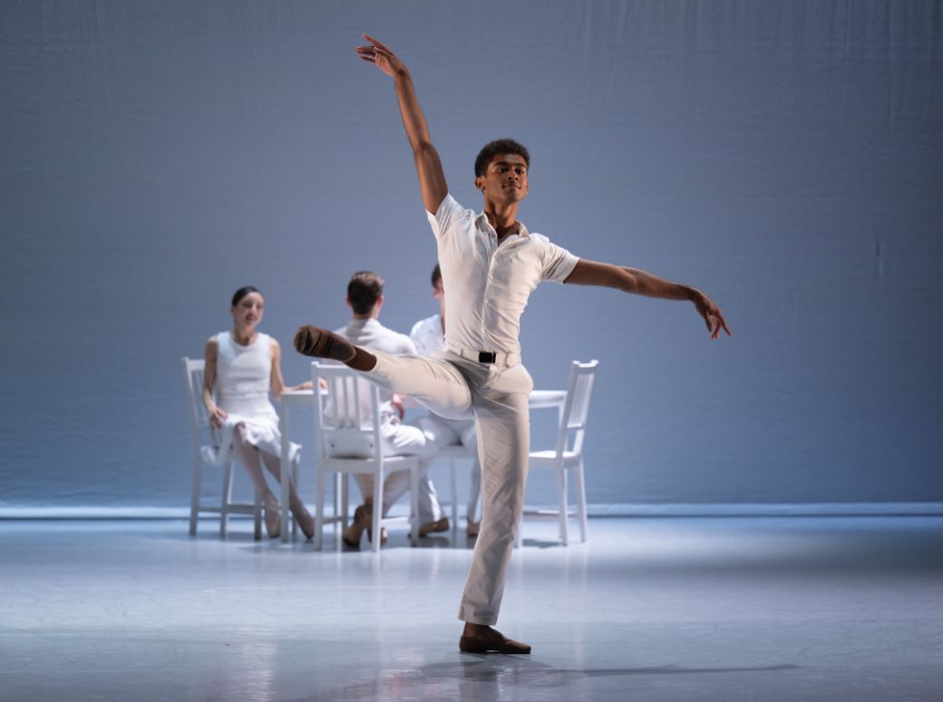 Arthur Wille in Sir Kenneth MacMillan's <i>Ballade</i> &copy; Photography by ASH