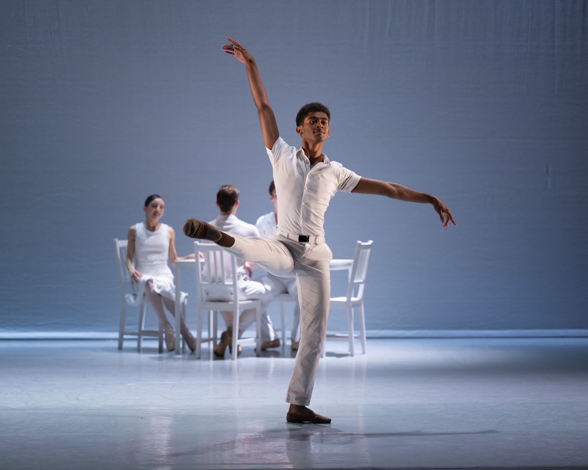 Arthur Wille in Sir Kenneth MacMillan's <i>Ballade</i> &copy; Photography by ASH