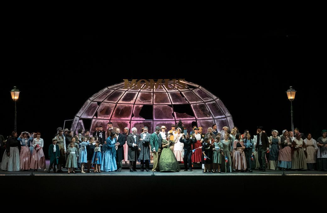 <i>La bohème</i> en el Palacio de la Ópera © Alfonso Rego | Temporada Lirica de Amigos de la Ópera