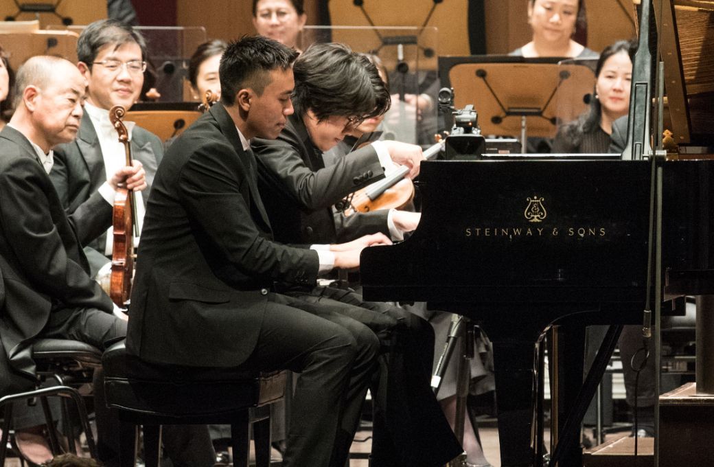 Adrian Tang and Toby Tan © Jack Yam | Singapore Symphony Orchestra