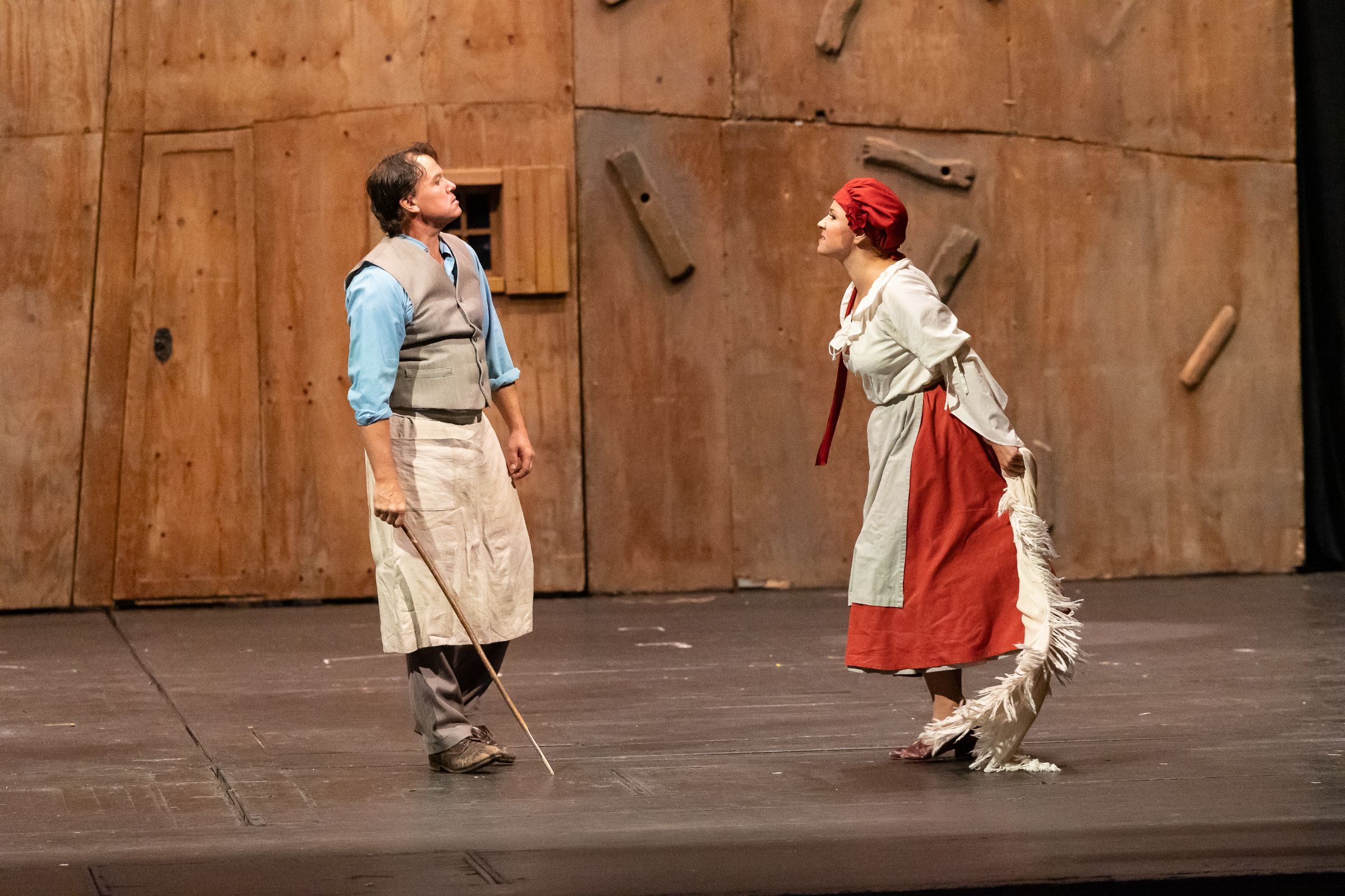 Aleš Briscein (Laca) and Kateřina Kněžíková (Jenůfa) © Zdeněk Sokol