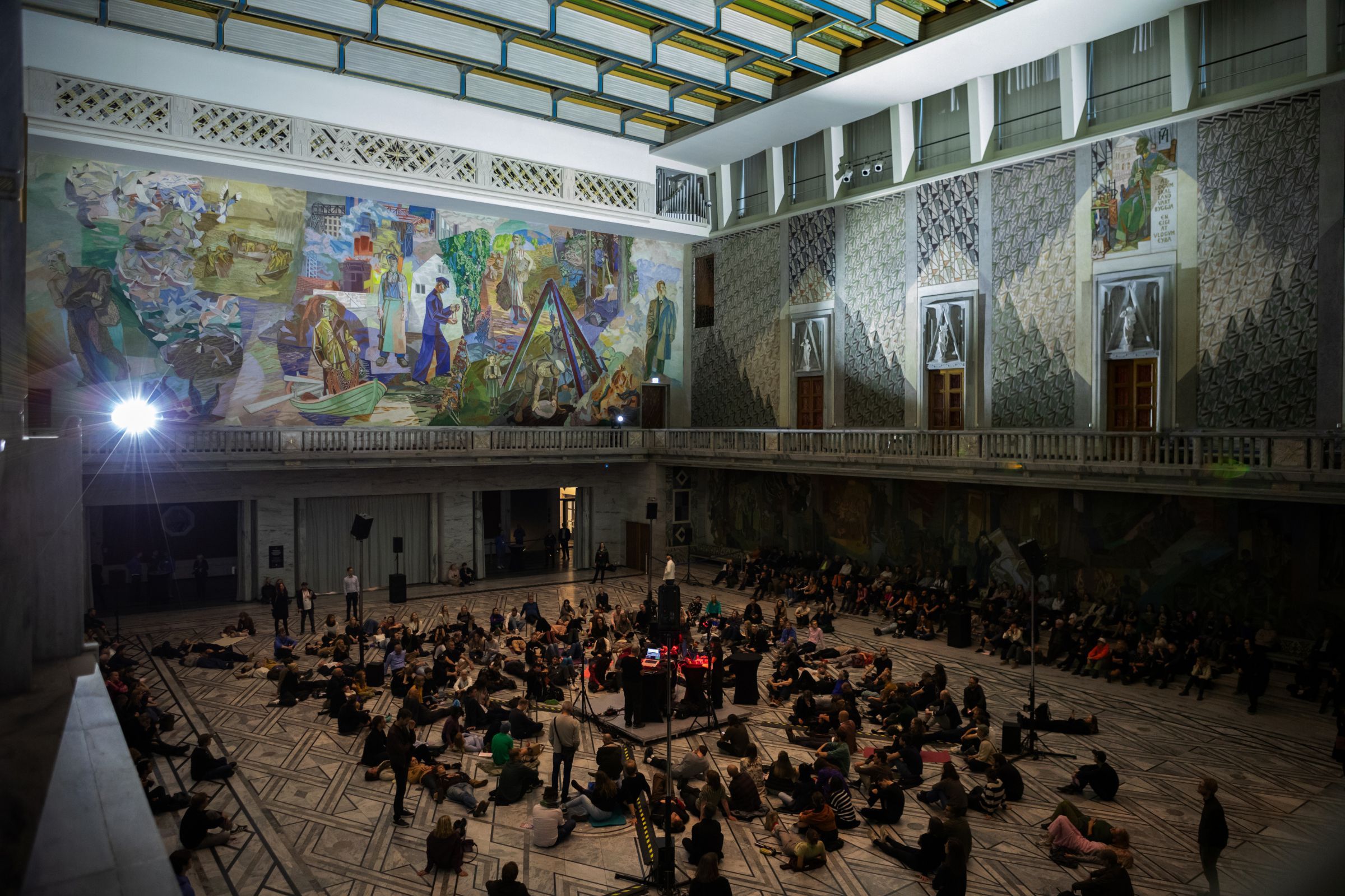 Ultima Oslo opens with <i>Fathom</i> at Oslo Town Hall &copy; Nabeeh Samaan