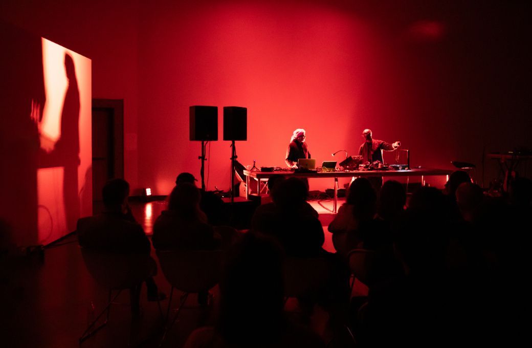 Dubmorphology (Trevor Mathison and Gary Stewart) perform at Henie Onstad Art Centre &copy; Nabeeh Samaan