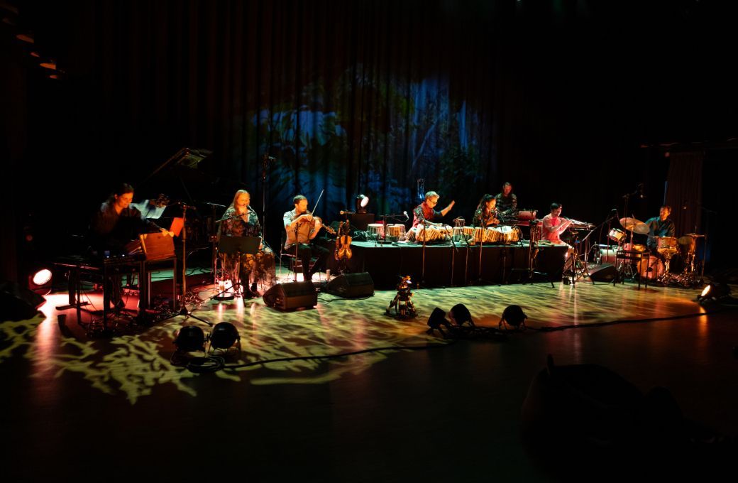 Sanskriti Shrestha and ensemble perform <i>Levitate</i> &copy; Nabeeh Samaan