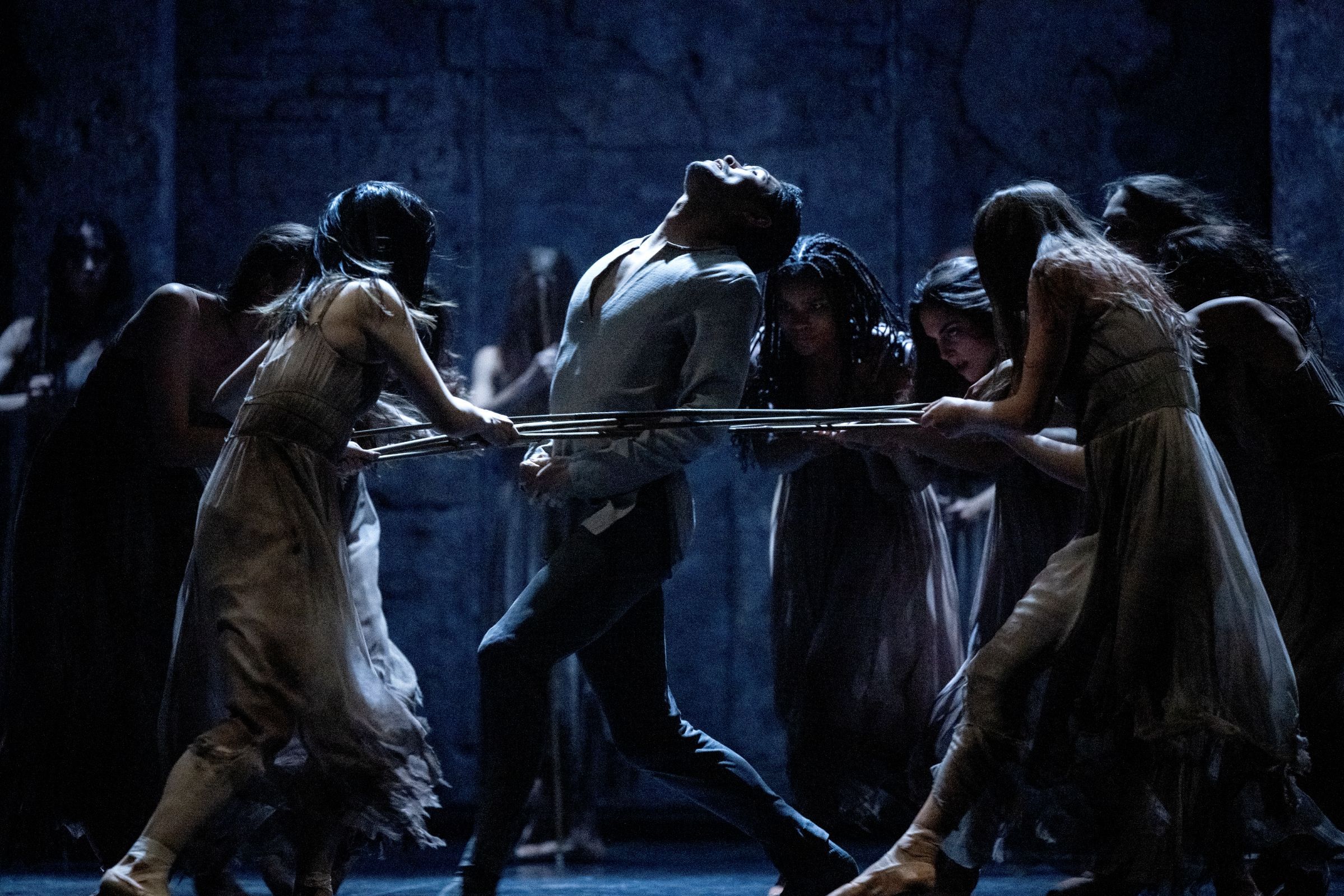 English National Ballet in Akram Khan's <i>Giselle</i> © Camilla Greenwell