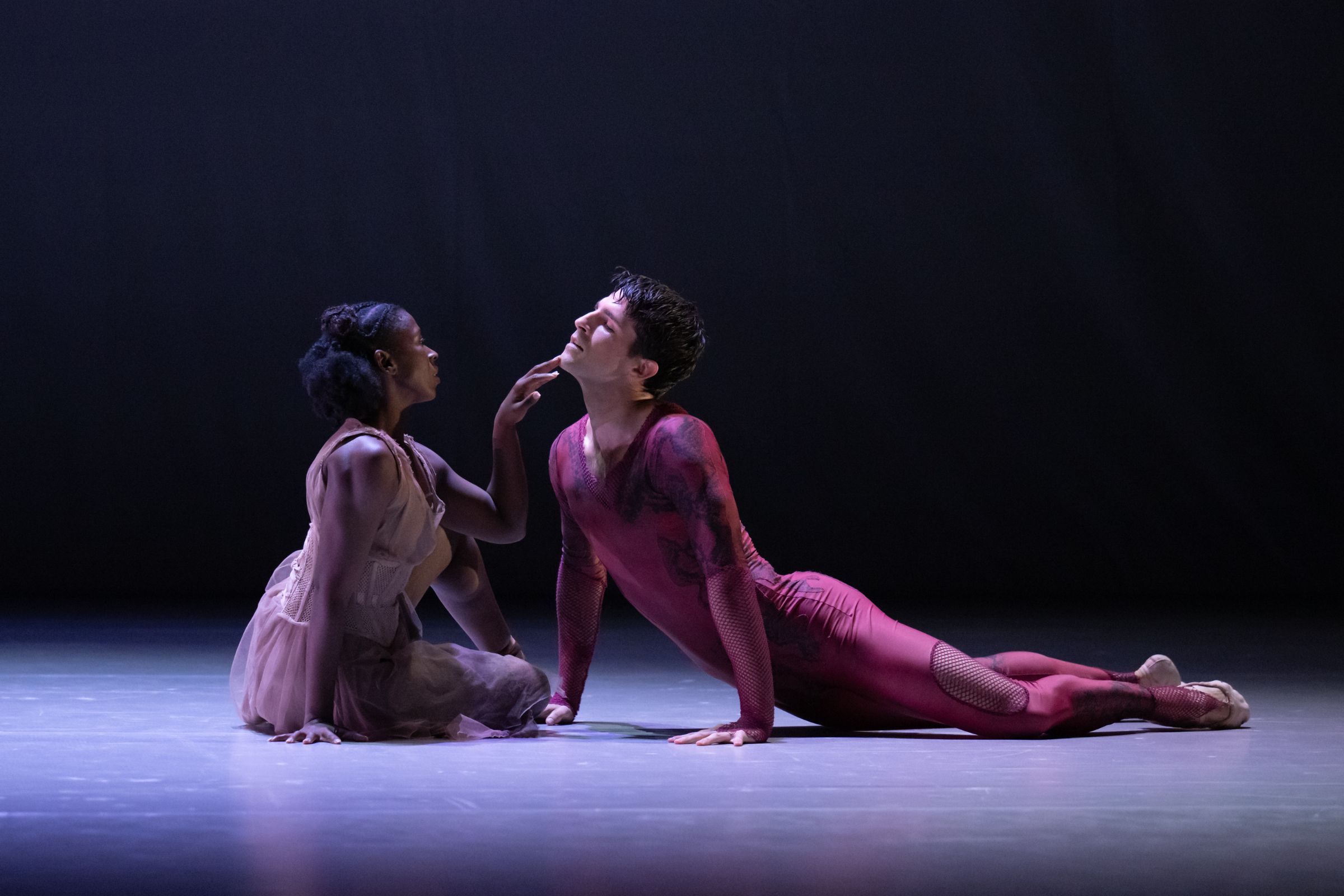 Cira Robinson and Álvaro Madrigal in Christopher Marney's <i>Eve</i> © Photography by ASH