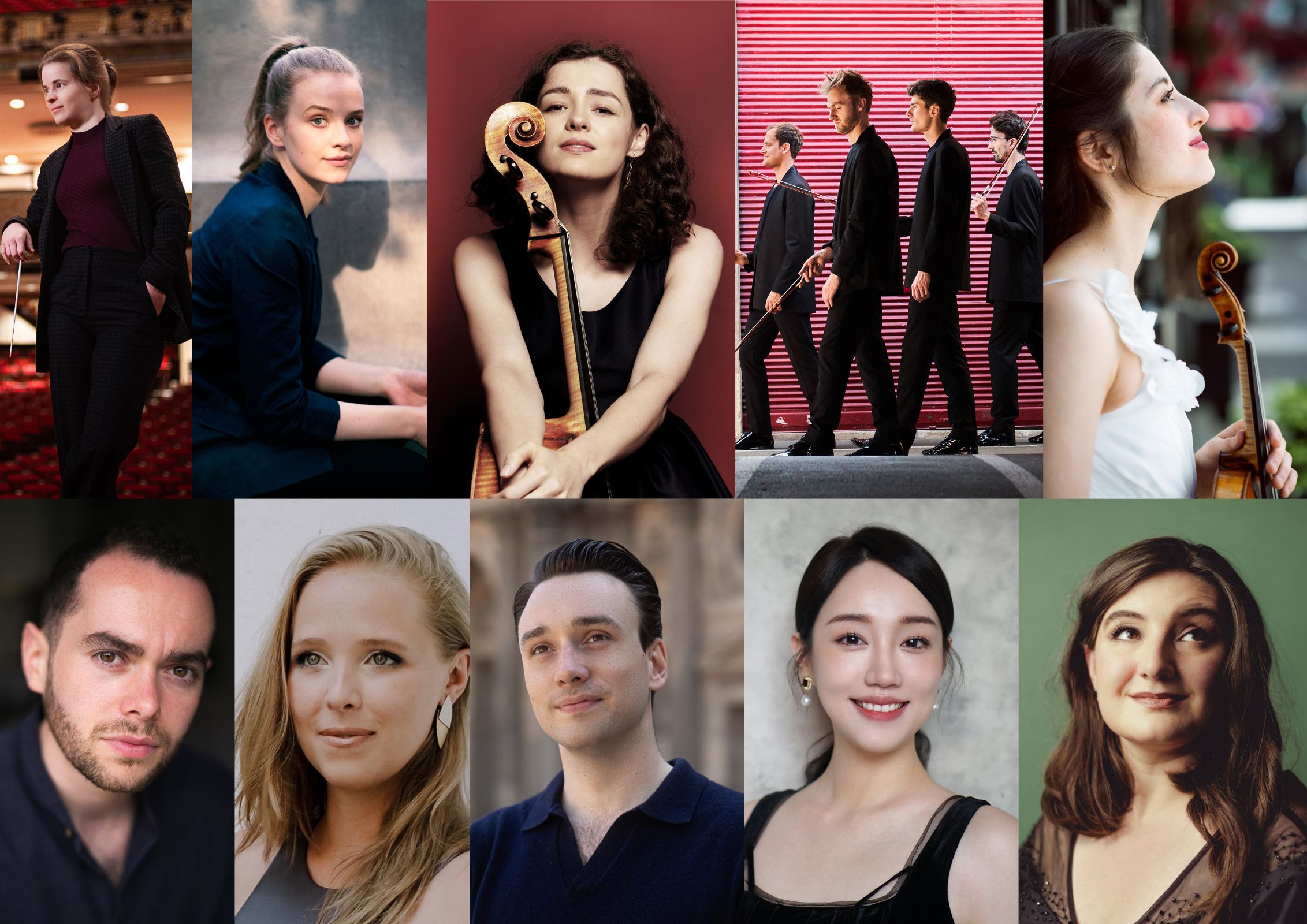 Ten artists to watch in 2024–25 &copy; S.Smarch, F.Broede, L.Pepanyan, K.Kikkas, TLTruong, G.Collett, E.Fenton, A.Dehodencq, Min, O.DaCosta