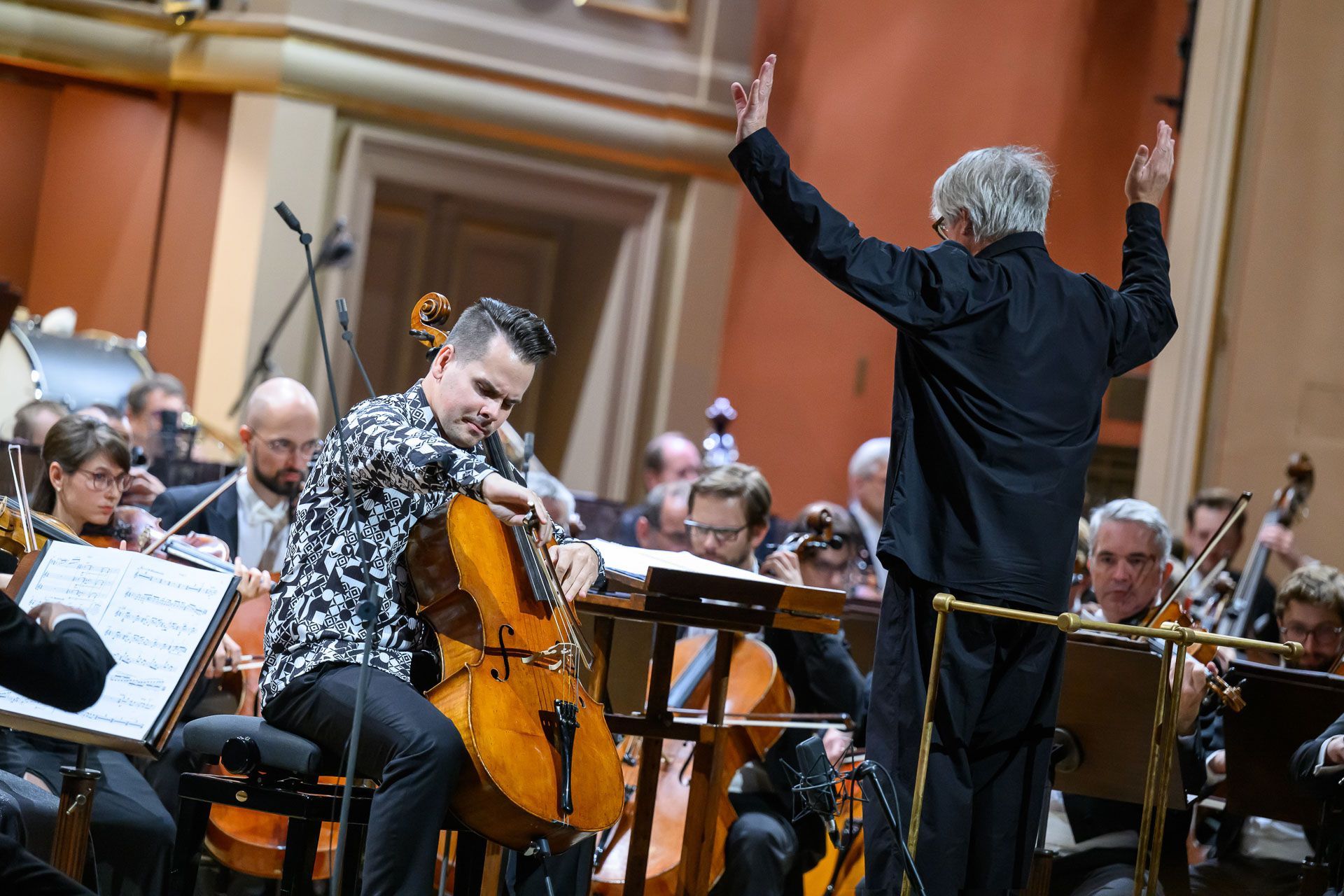 Václav Petr and Ingo Metzmacher © Petra Hajská