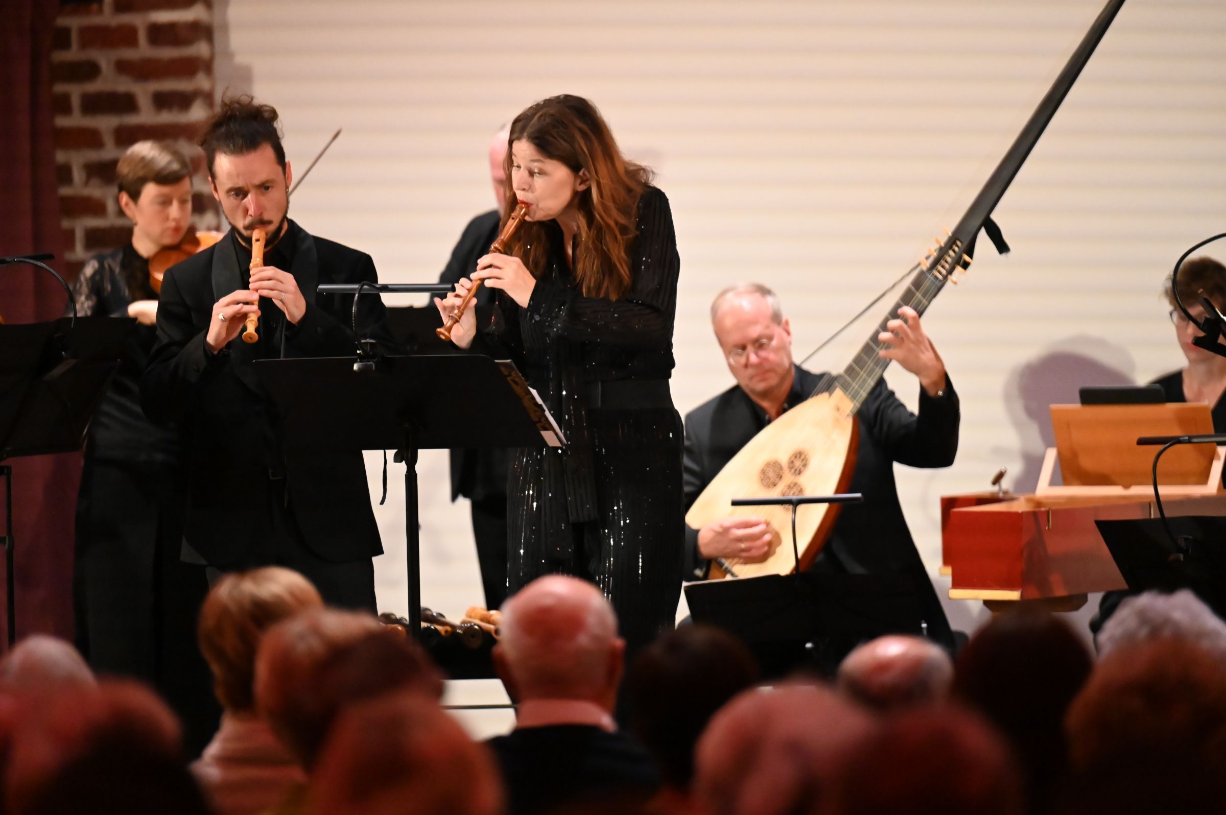 Dorothee Oberlinger mit der Akademie für Alte Musik Berlin © Michael Rathmann