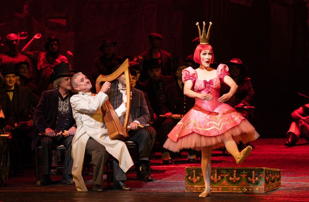 Tony Stevenson (Spalanzani) and Erin Morley (Olympia) &copy; Karen Almond | Met Opera