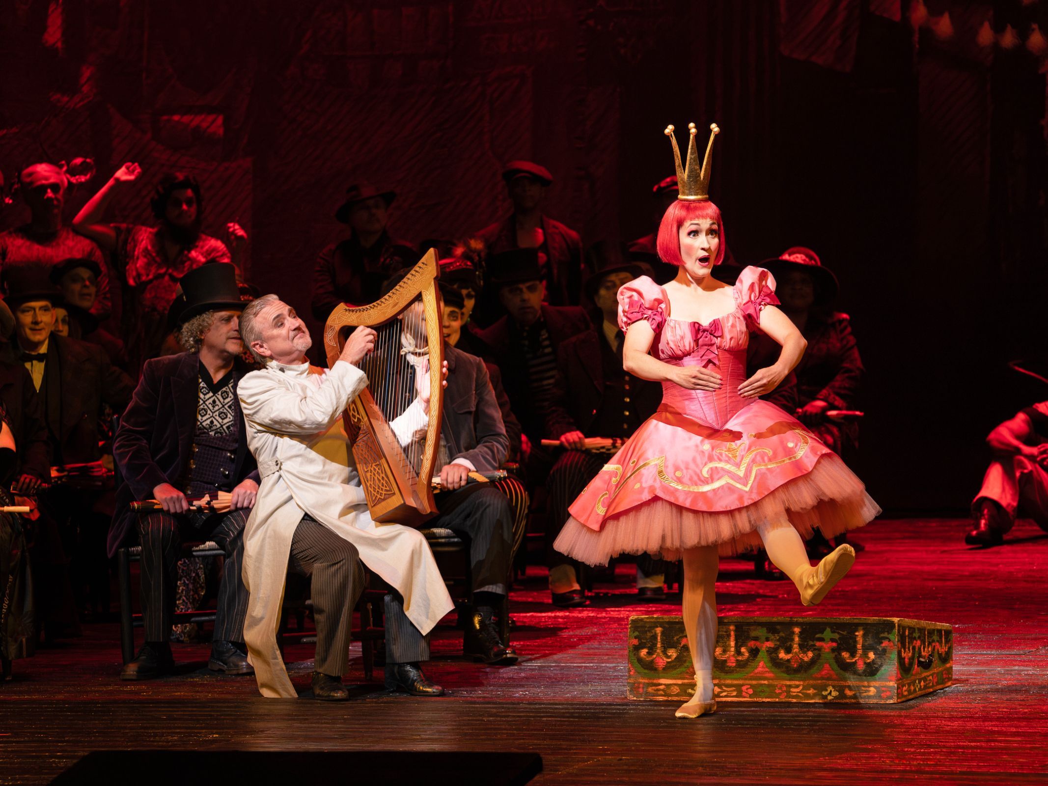 Tony Stevenson (Spalanzani) and Erin Morley (Olympia) &copy; Karen Almond | Met Opera