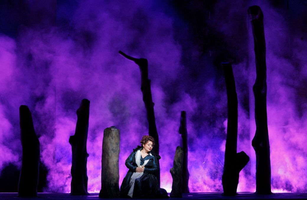 Lianna Haroutounian (Amelia) &copy; Cory Weaver | San Francisco Opera