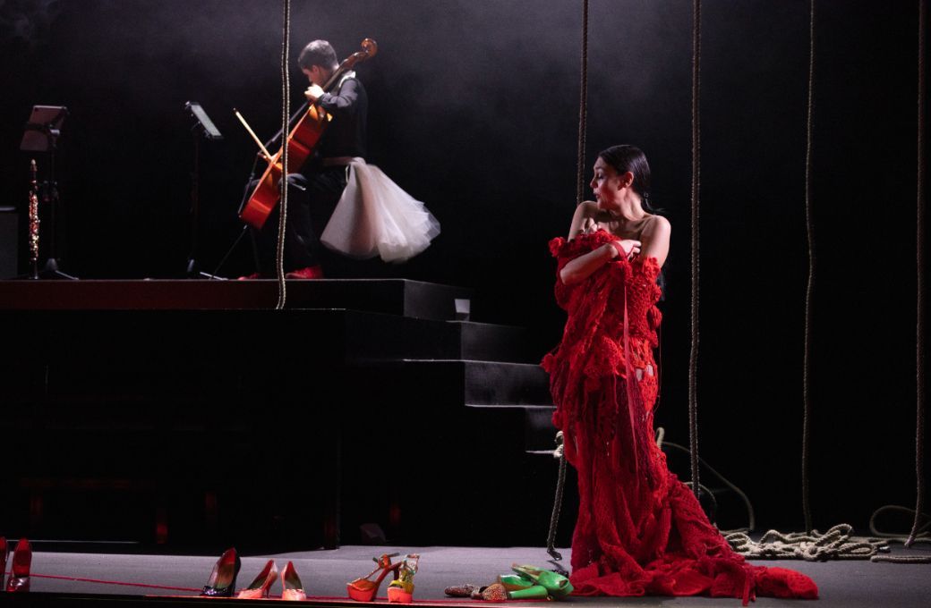 Esteban Jim&eacute;nez (chelo) y Ana Quintans (soprano) &copy; Dolores Iglesias Fern&aacute;ndez | Archivo Fundaci&oacute;n Juan March