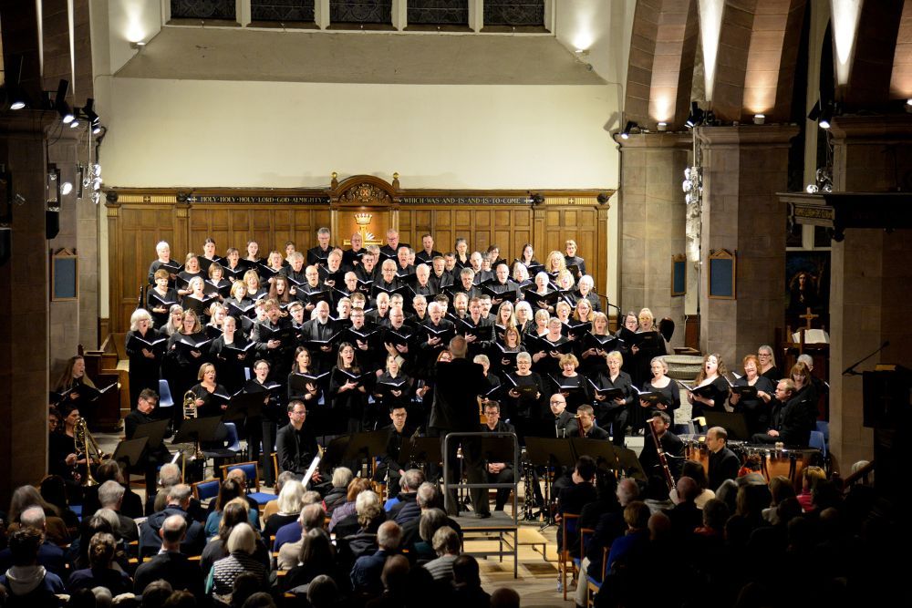 RSNO Chorus perform in Greyfriars Kirk, Edinburgh © Jess Cowley