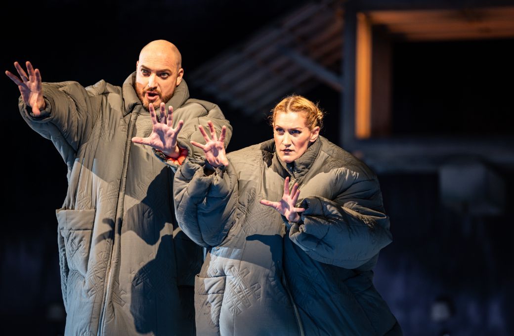 Jiří Hájek (Gamekeeper) and Arnheiður Eiríksdóttir (Turnspit) © Pavel Hejný