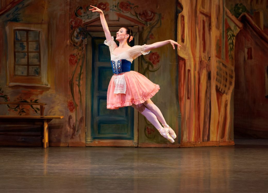 Tiler Peck as Swanilda in Balanchine/Danilova's <i>Copp&eacute;lia</i> &copy; Erin Baiano