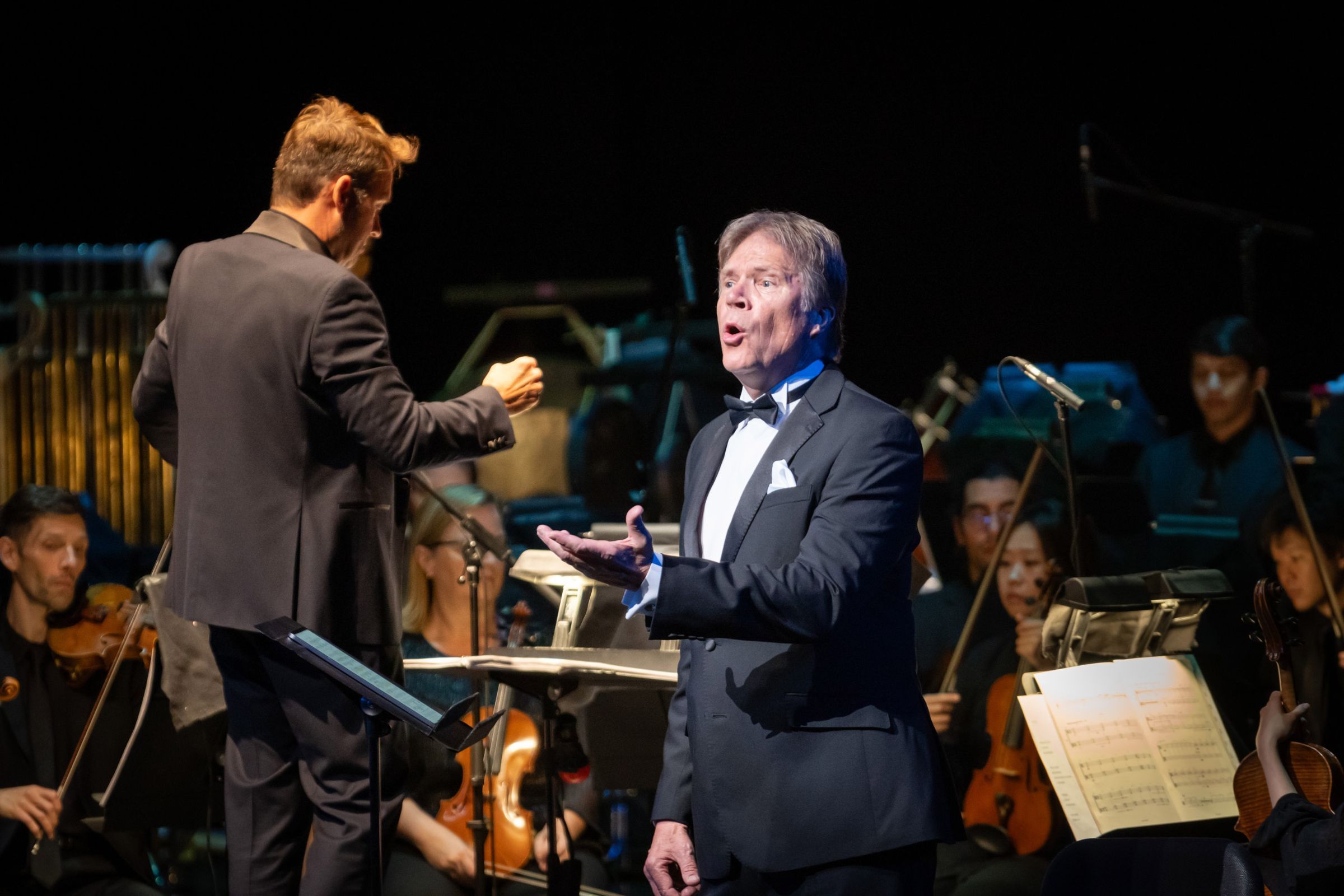 Robert Moody and Rod Gilfry © Don Ipock