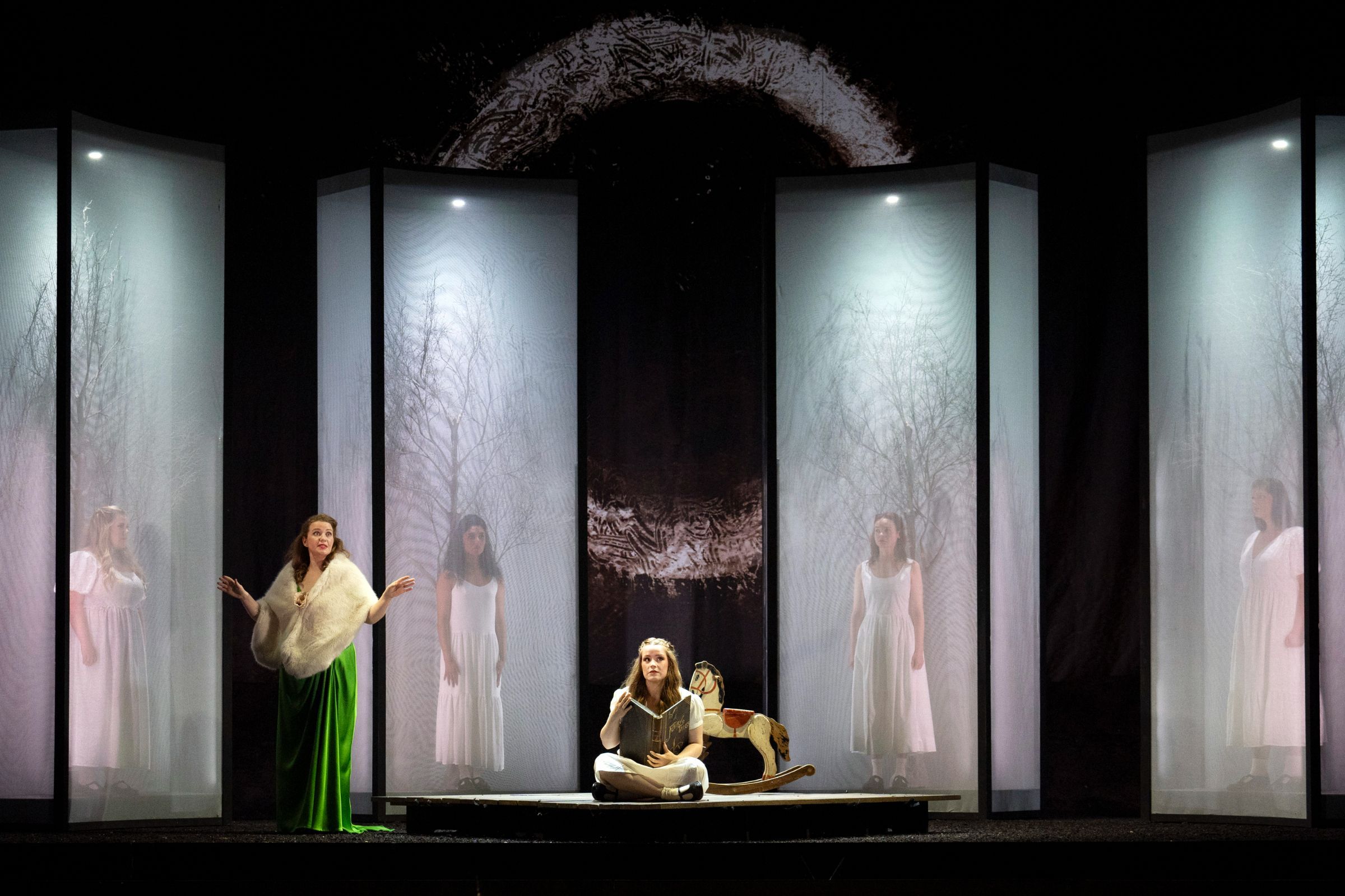 Hannah Sandison (Spring Beauty) and Ffion Edwards (Snow Maiden) &copy; Richard Hubert Smith