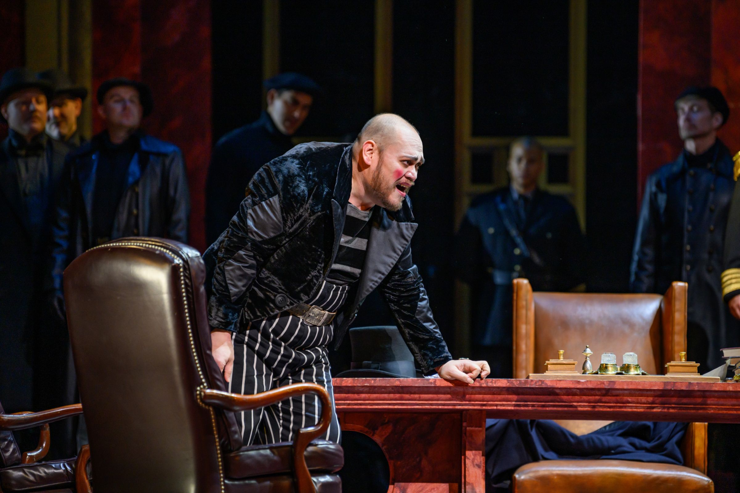 Quinn Kelsey (Rigoletto) &copy; Nina Wurtzel | Met Opera