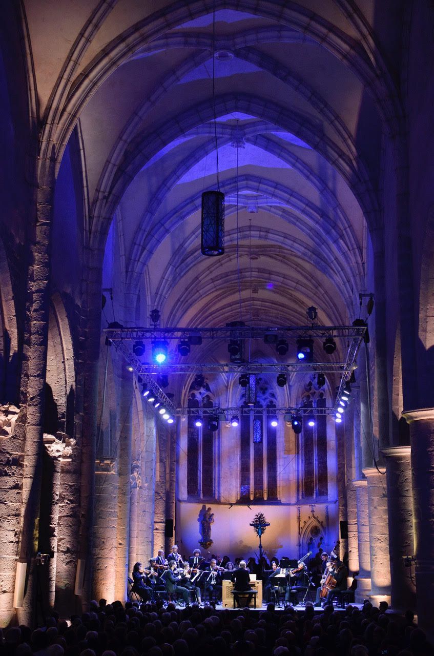 Les Talens Lyriques at the Église Abbatiale d'Ambronay &copy; Bertrand Pichène