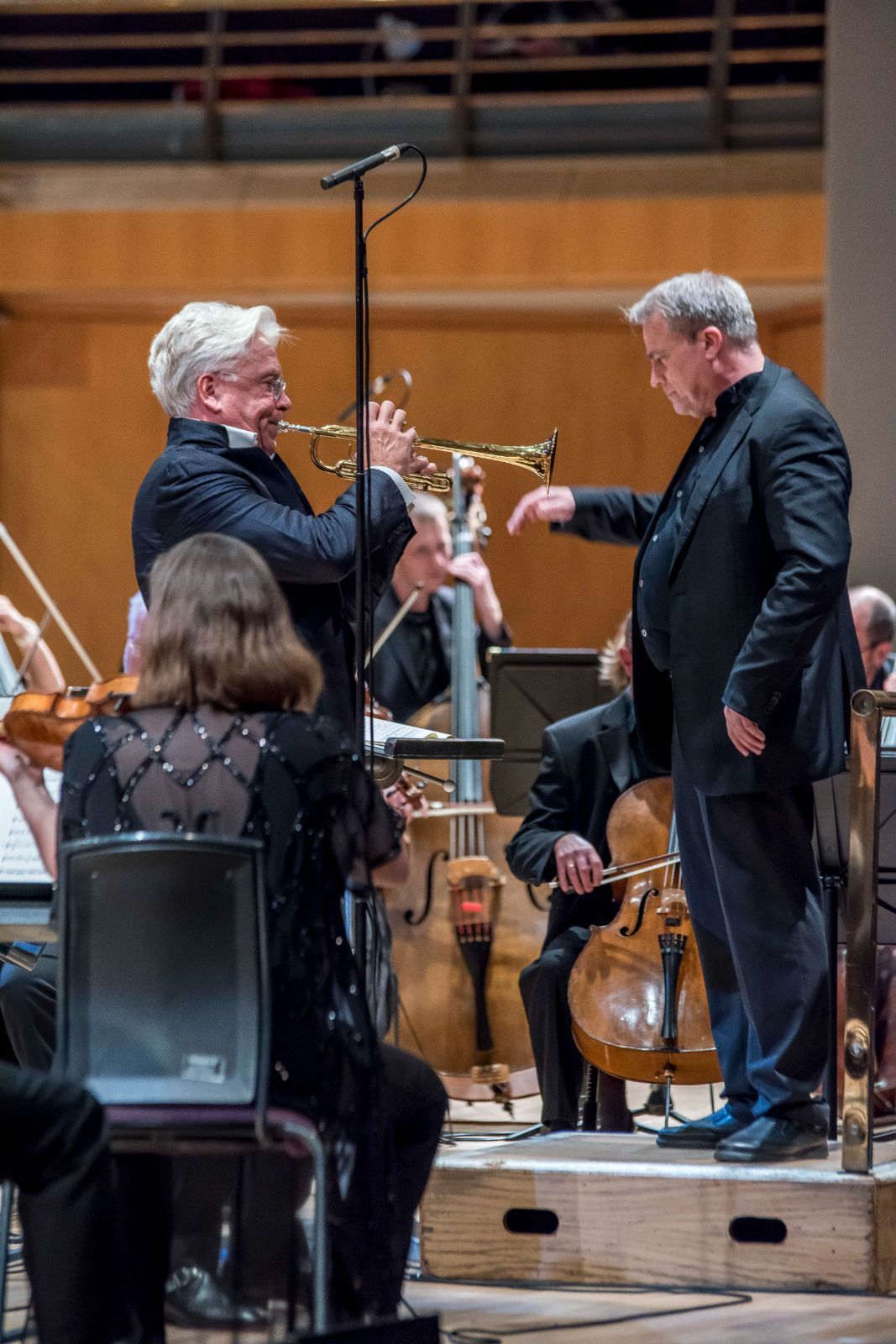 Håkan Hardenberger and John Storgårds &copy; Chris Payne
