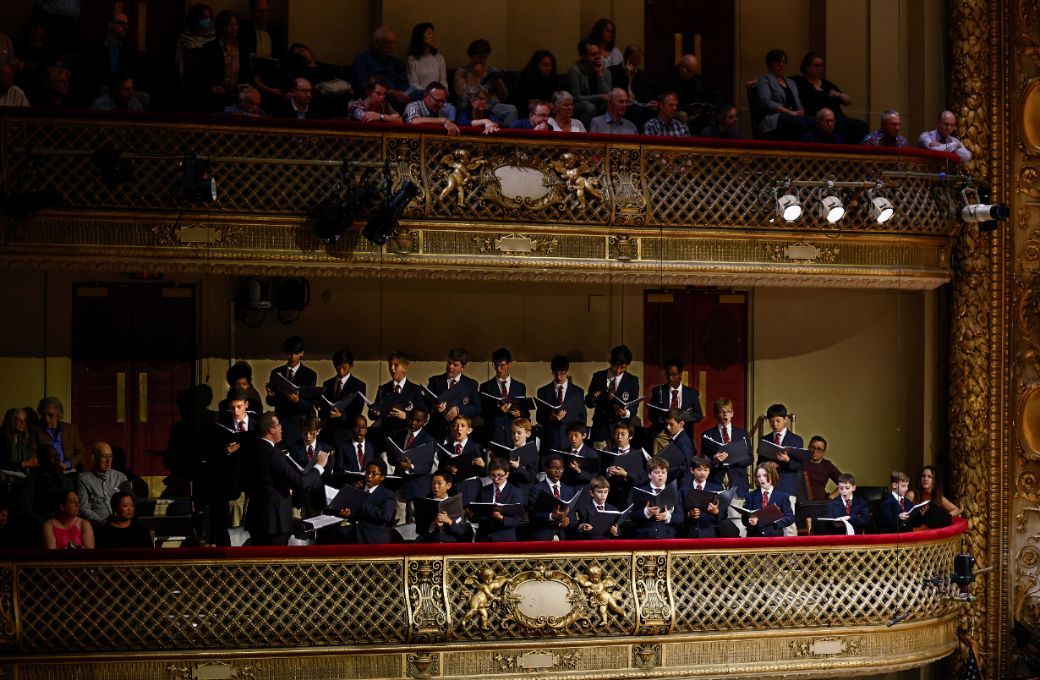 Boys of the St Paul's Choir School &copy; Winslow Townson, courtesy of the BSO